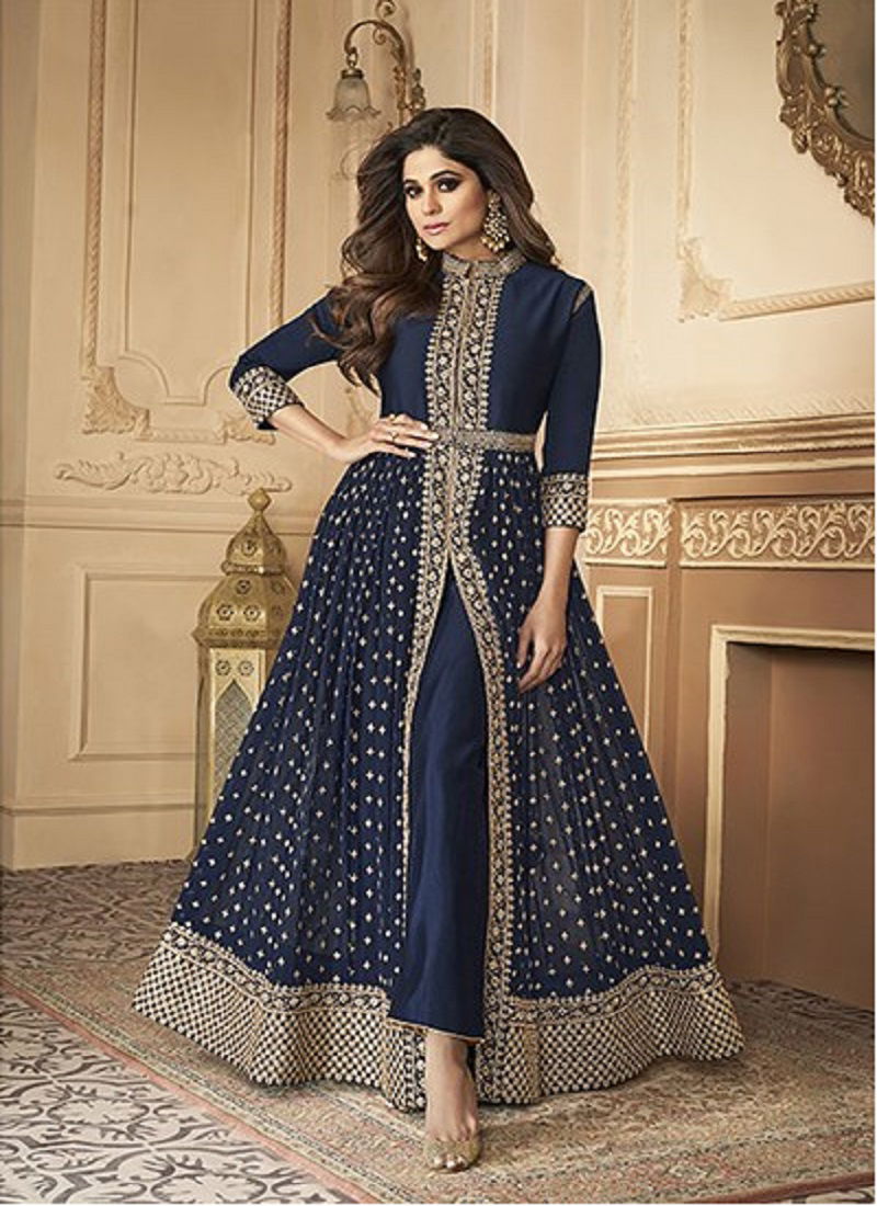 Blue Colour Wedding Wear 1 to 5 Designer Salwar Suit Catalog 3